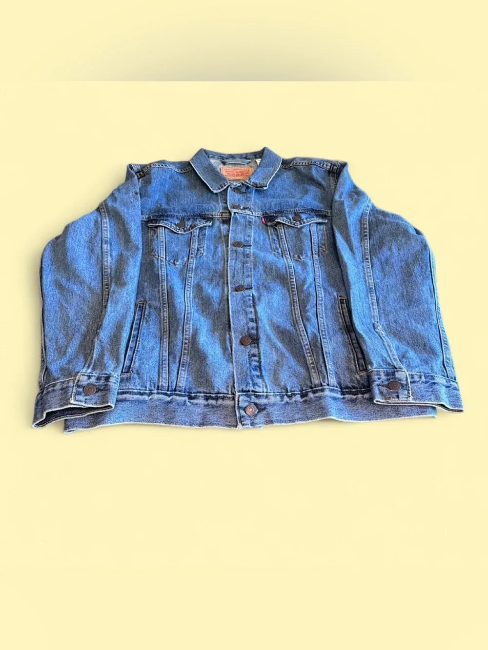 Levi’s 72335 Denim Jacket Men’s 2XL Blue Trucker Jean Jacket